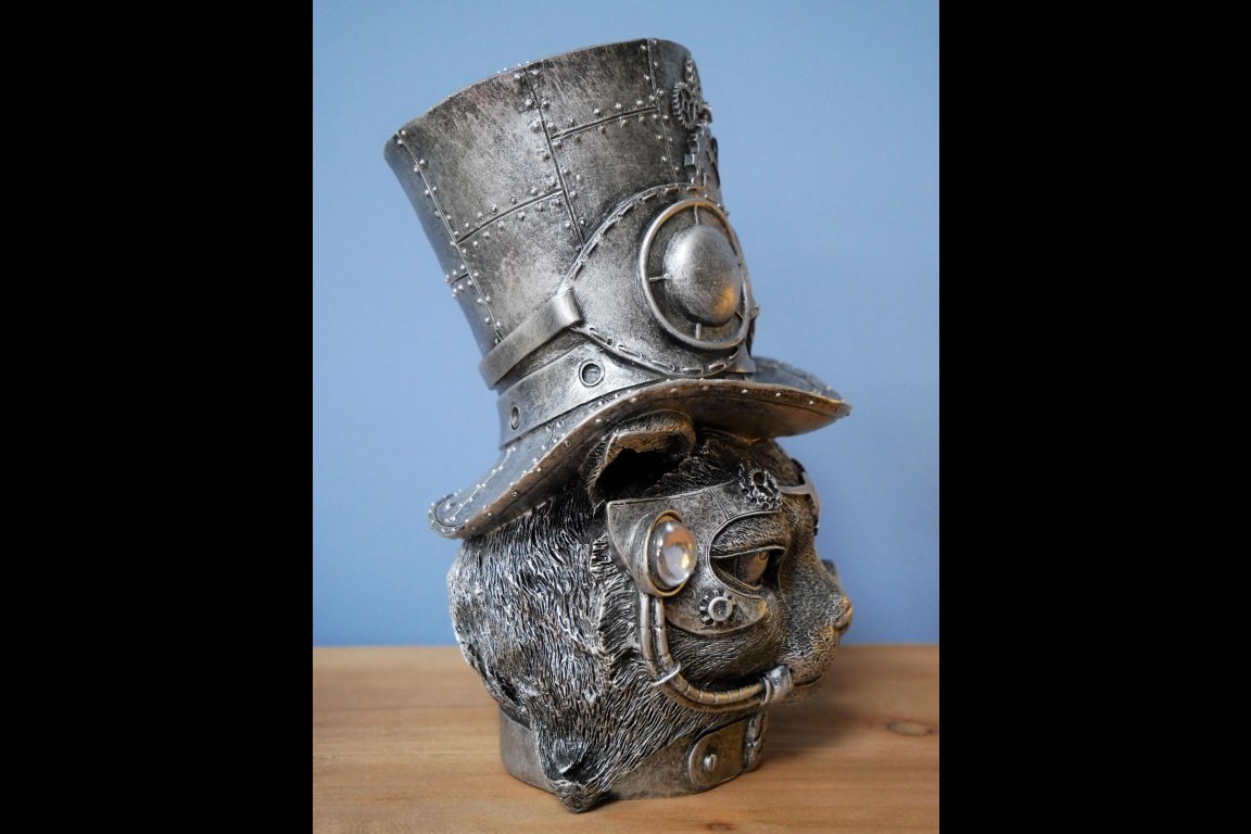 Steampunk Cat Head