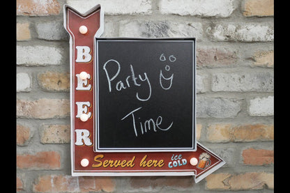Light Up Sign (Beer - Chalk Board)