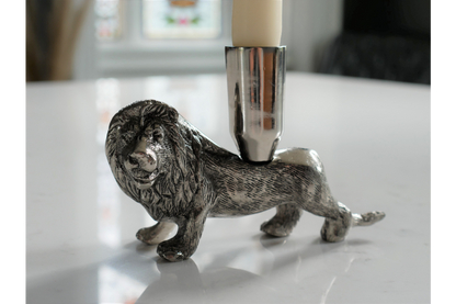 Lion Candle Holder