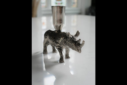 Rhino Candle Holder