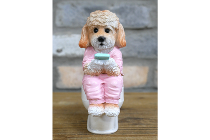 Dog On The Loo