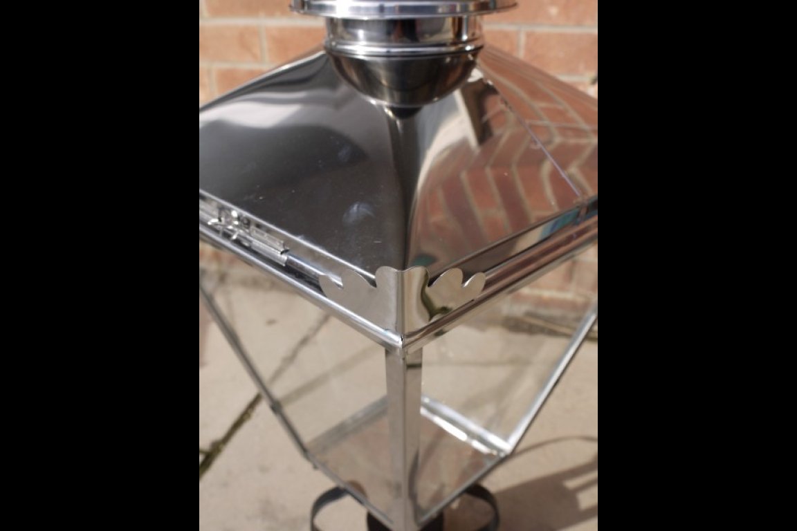 Stainless Steel lamp Top