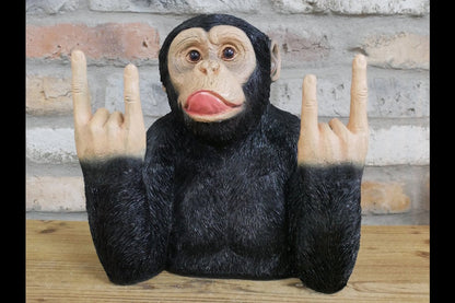 Rock n Roll Monkey Headphone Holder