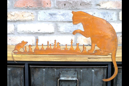 Cat & Mouse Fence Topper