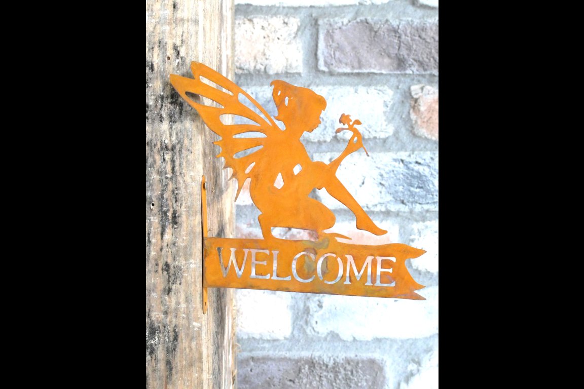 Fairy Welcome Sign