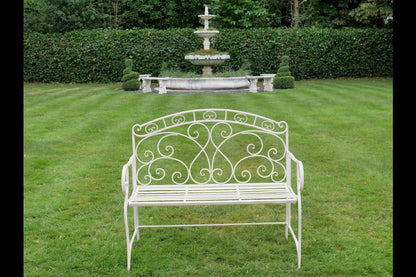 Antique Cream Bench