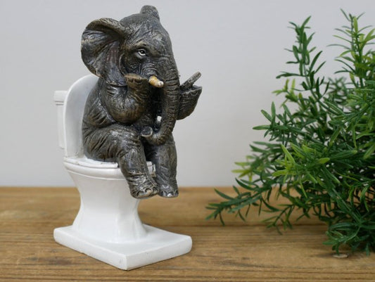Elephant On The Loo