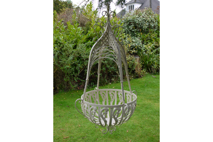 Large Hanging Basket (Cream)