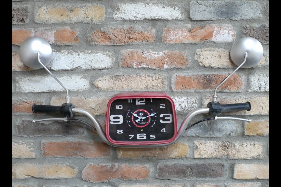 Handlebars Clock