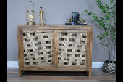 Rattan Storage Cabinet
