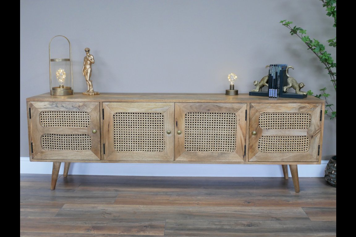 Rattan TV Cabinet