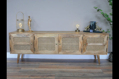 Rattan TV Cabinet
