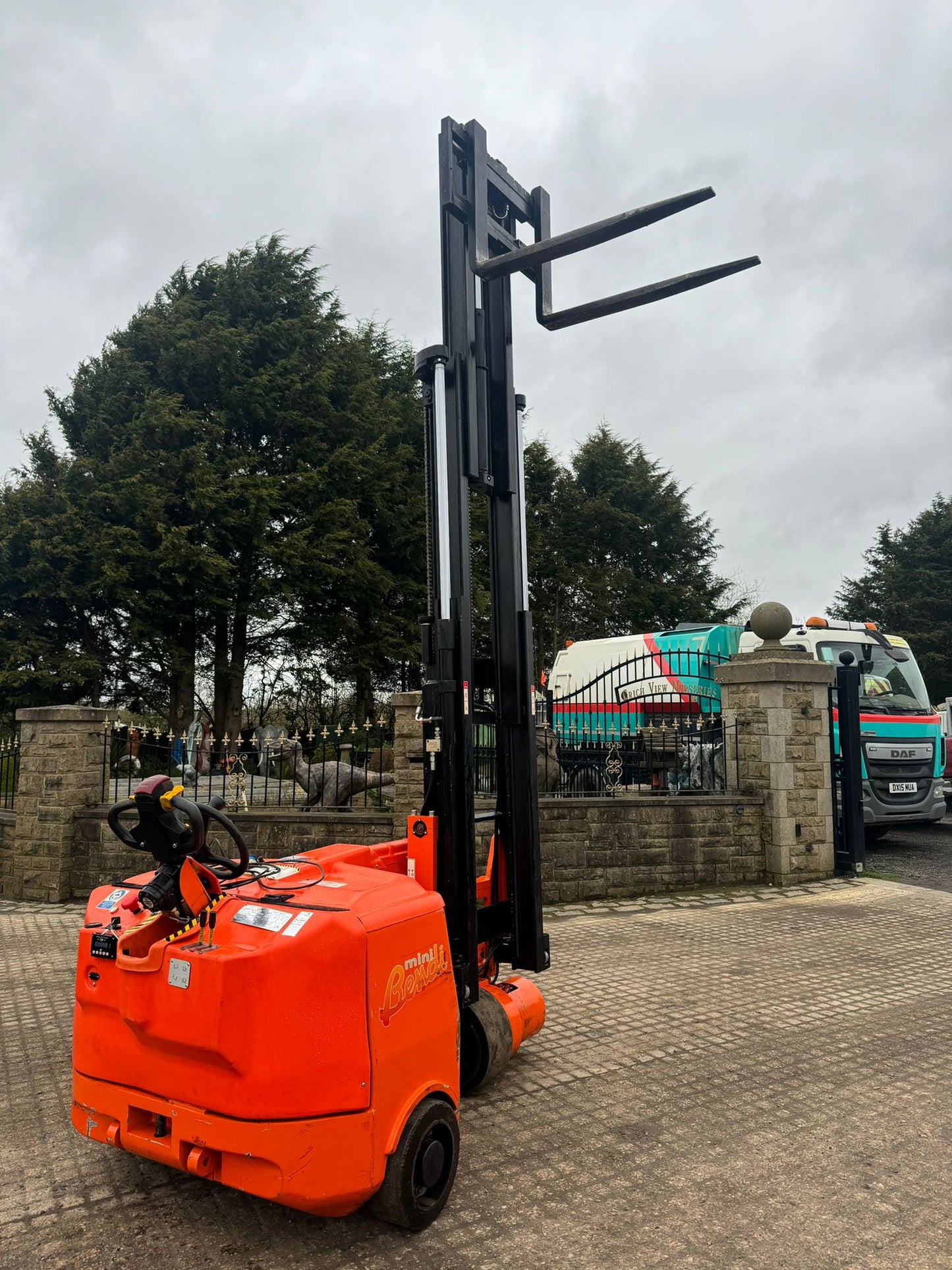 2018 BENDI AISLE MASTER MINI FORKLIFT TRUCK