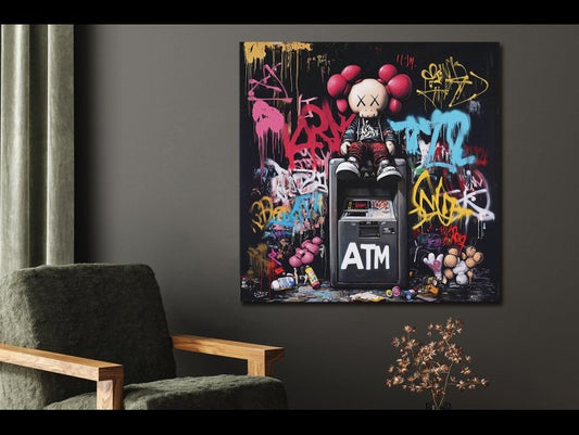 Graffiti ATM Wall Art