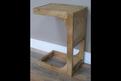 Rattan Side Table