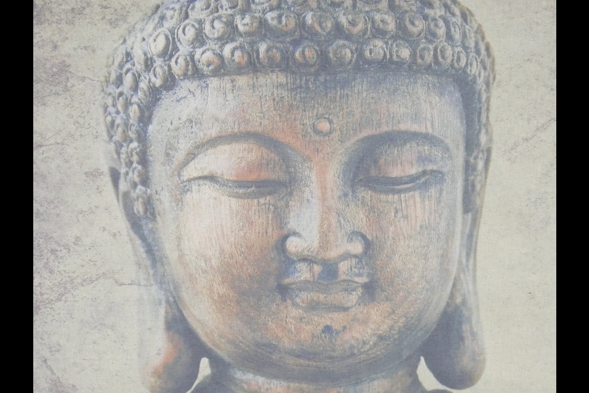 Canvas Wall Art - Buddha Head