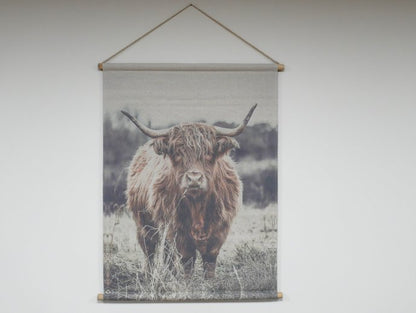 Wall Art - Highland Cow