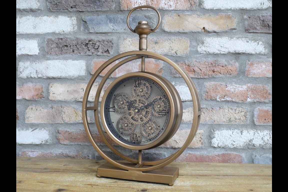 Clock With Cogs