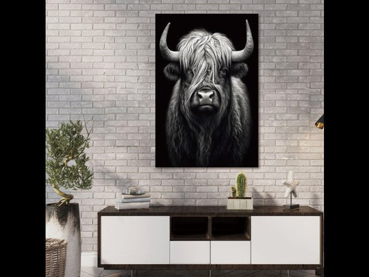 Highland Cow Wall Art