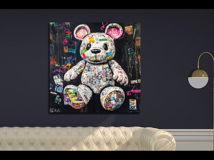 Teddy Bear Wall Art