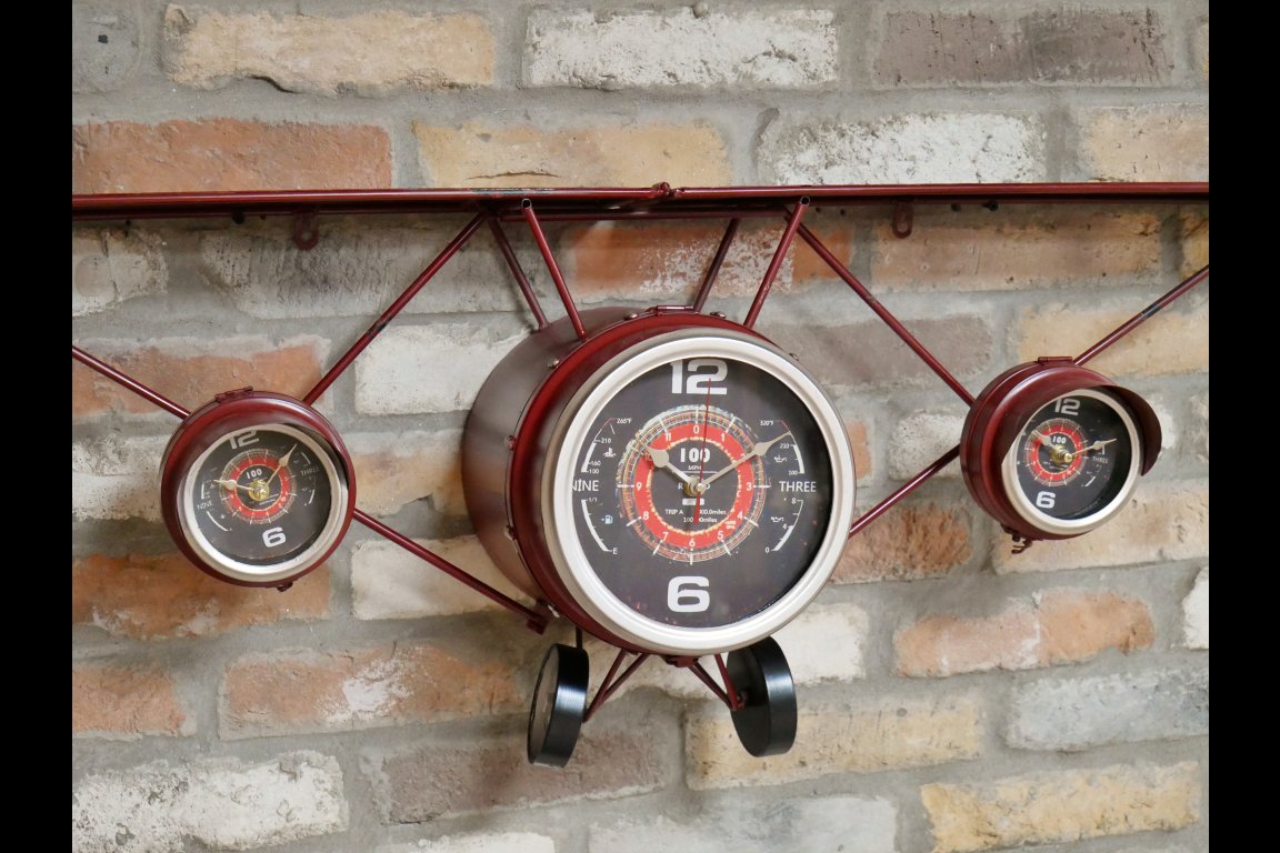 Aeroplane Clock / Shelf