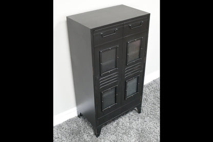 Black Industrial Cabinet