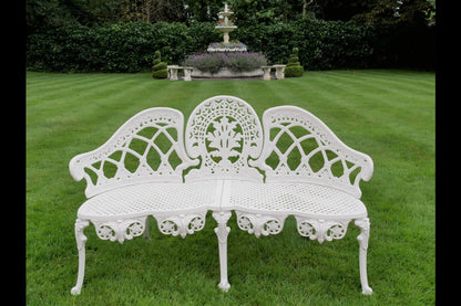 Aluminium Bench - White Finish