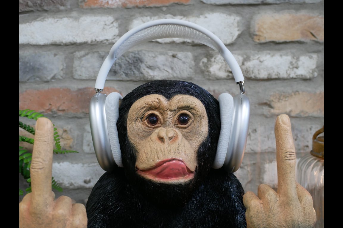 Up Yours Monkey Headphone Holder
