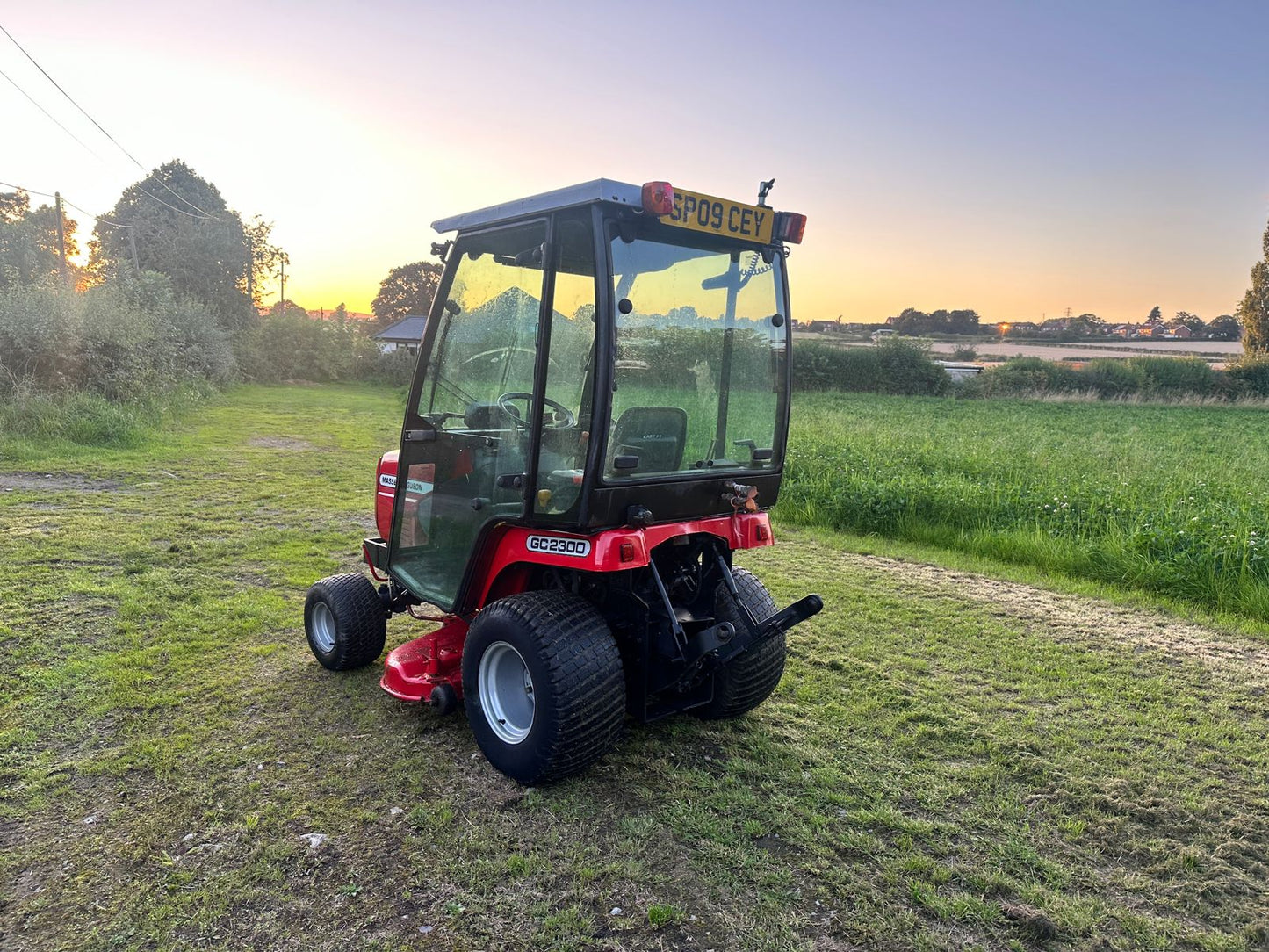 2009 MASSEY FERGUSON GC2300 23HP 4WD COMPACT TRACTOR