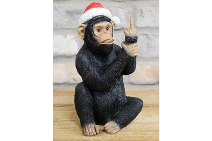 Up Yours Monkey Christmas - Medium