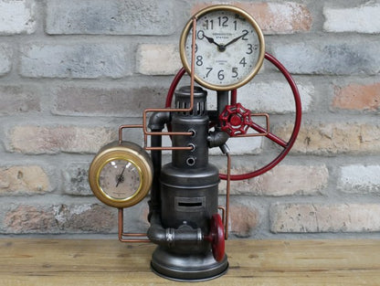 Pipe Clock / Coin Bank