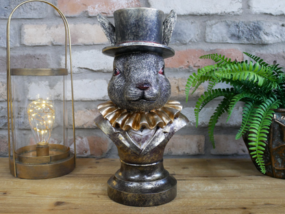 Rabbit With Top Hat Bust
