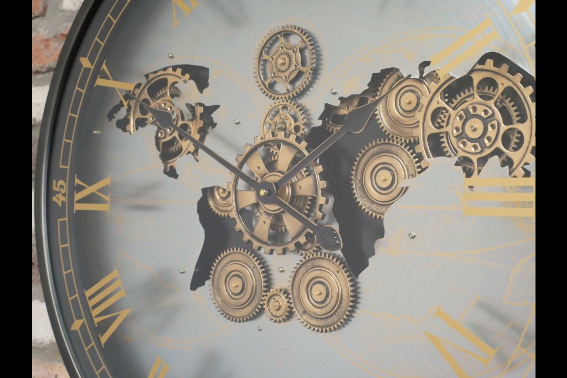 Clock With Cogs