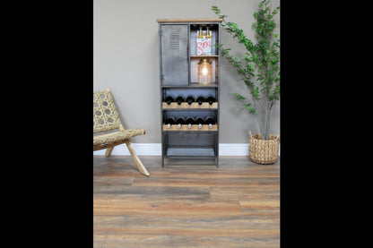 Industrial Wine Cabinet