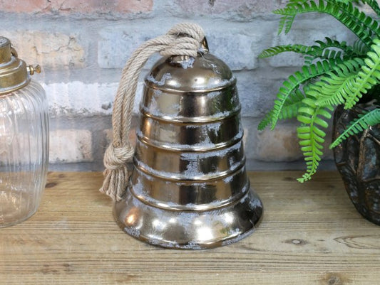 Gold Ceramic Bell - Large