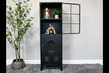 Black Industrial Cabinet