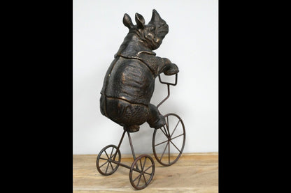 Rhino On Tricycle