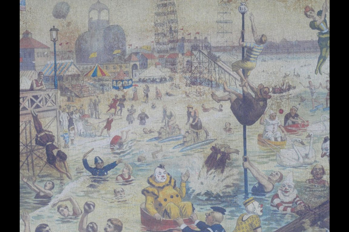 Canvas Wall Art - Coney Island