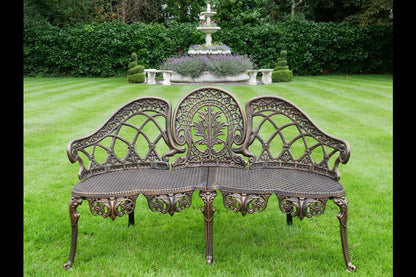 Aluminium Bench - Bronze Finish