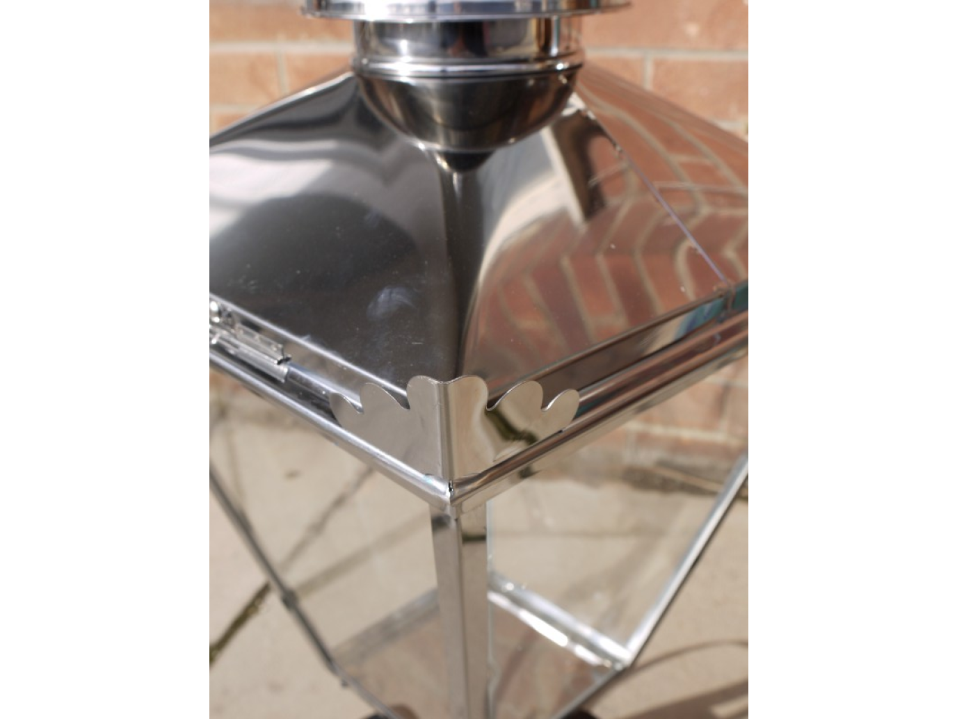 Stainless Steel lamp Top