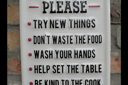 Sign (Kitchen Rules)