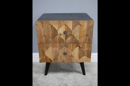 Industrial Bedside Cabinet *