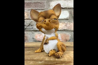 Grining Dog