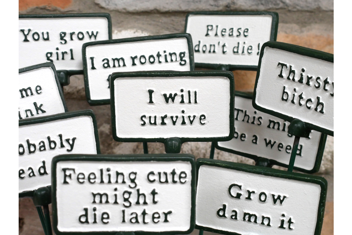 Plant Sign - Emotional Support