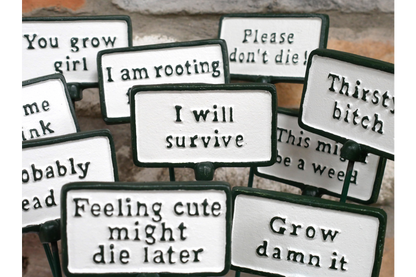 Plant Sign - Emotional Support