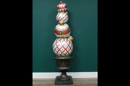 Large Christmas Urn