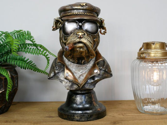 Smoking Bulldog Bust