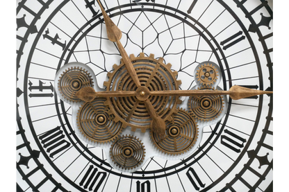 Clock With Cogs