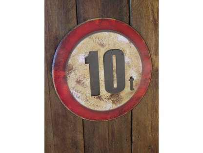 10t Sign