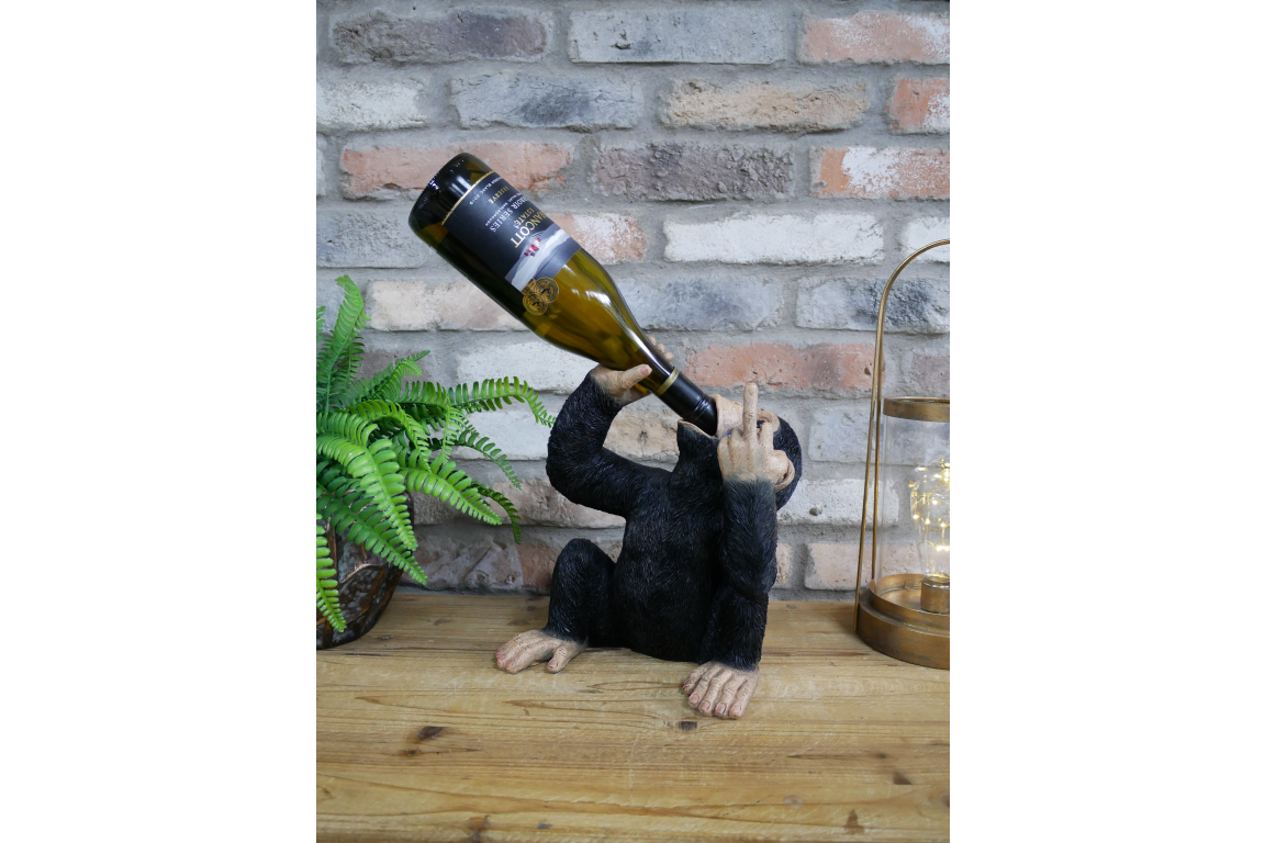 Up Yours Monkey Wine Holder